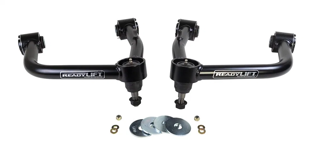 67-54750 – READYLIFT Control Arm, Tubular Non Adjustable Black Steel With Ball Joint/ Bushings/ Sleeves Set Of 2